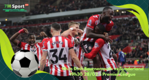 Đội hình dự kiến trước trận Bournemouth vs Sunderland