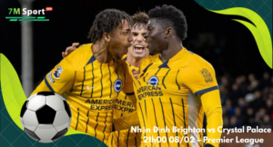 Đội hình dự kiến trước trận Brighton vs Crystal Palace
