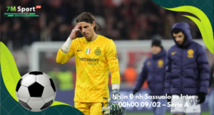 Đội hình dự kiến trước trận Sassuolo vs Inter